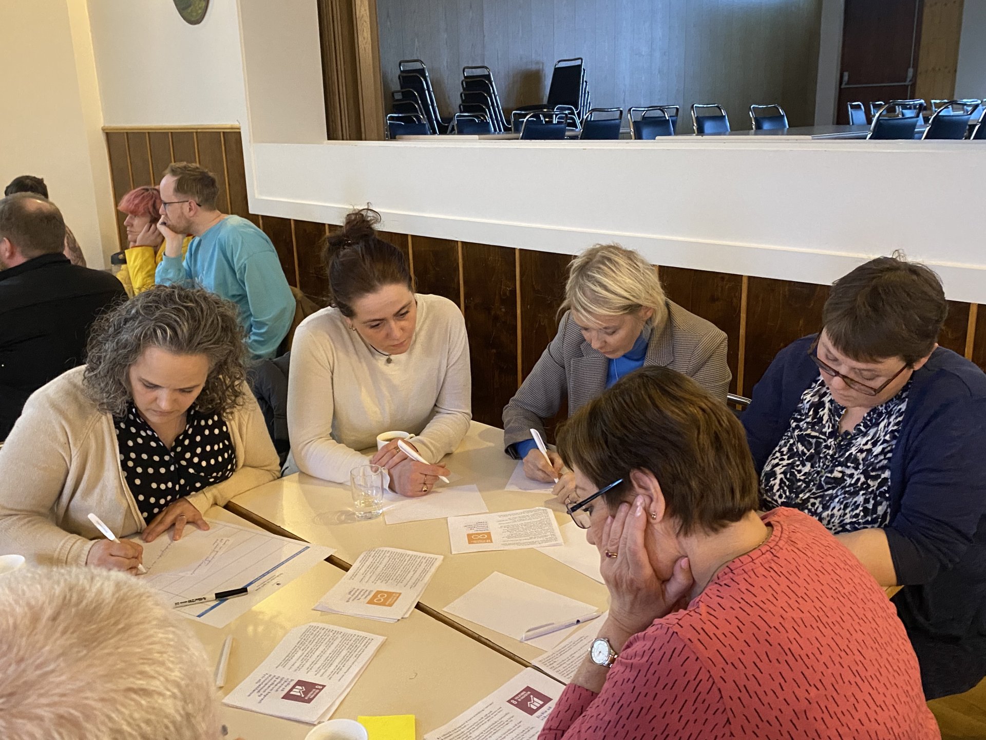 From a community meeting in Skjólbrekka in April