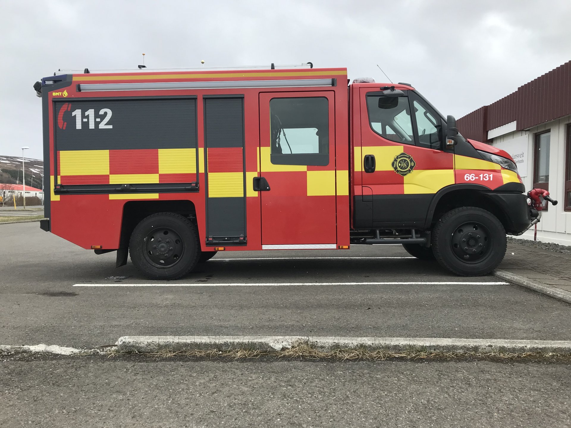 Nýr slökkvibíll Brunavarna Skútustaðahrepps og Þingeyjarsveitar