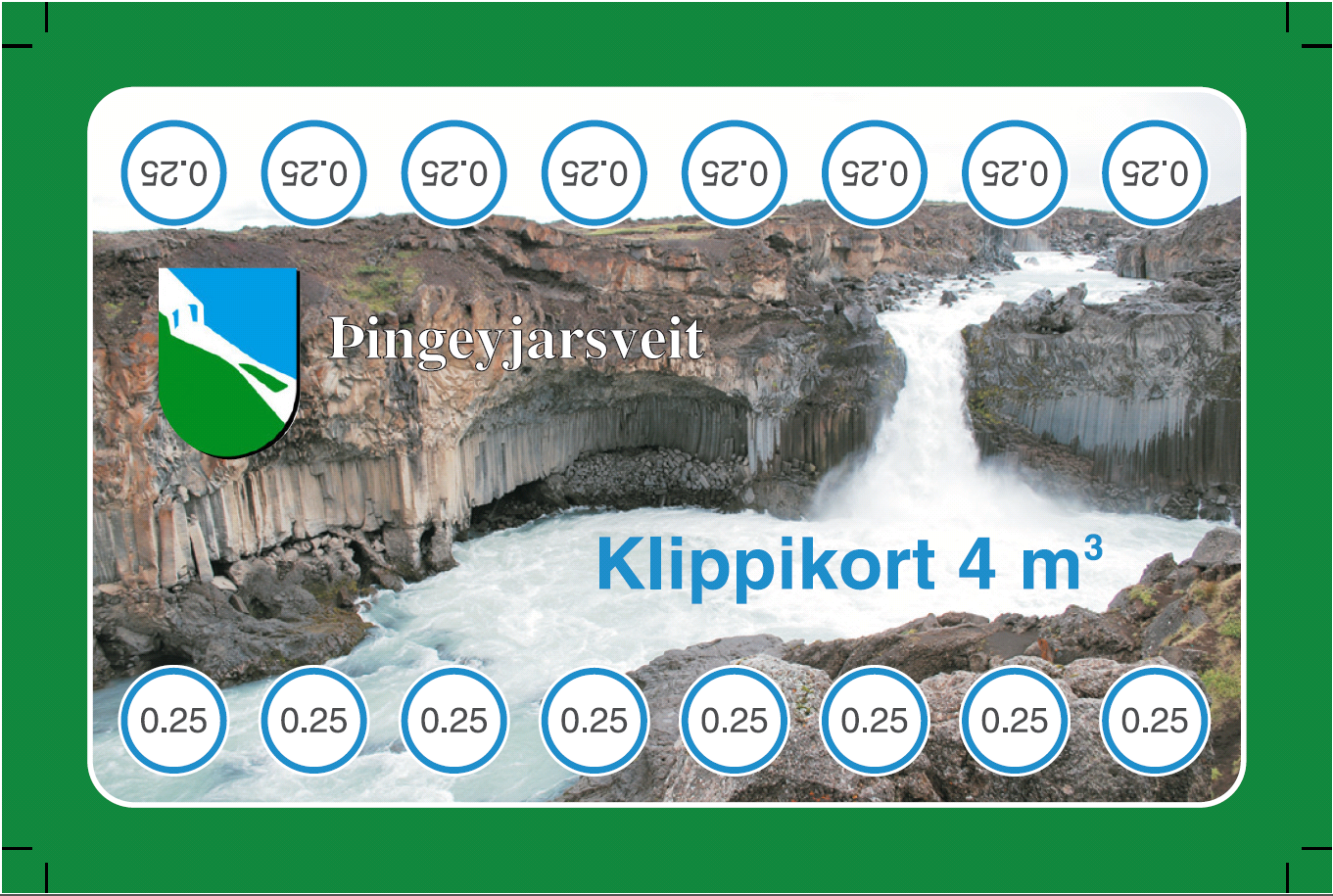 Klippikort að gámavelli