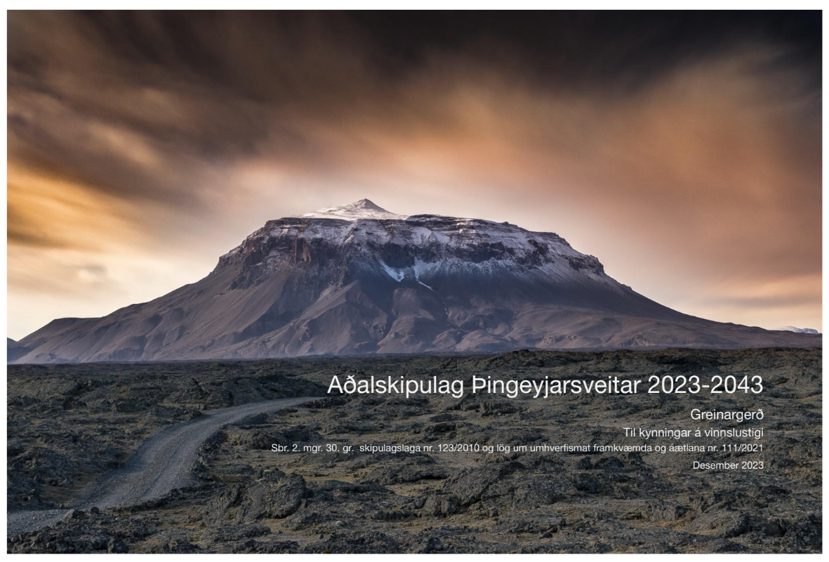 Aðalskipulag Þingeyjarsveitar 2023-2043